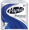 Туалетная бумага в стандартных рулонах Papia Professional 